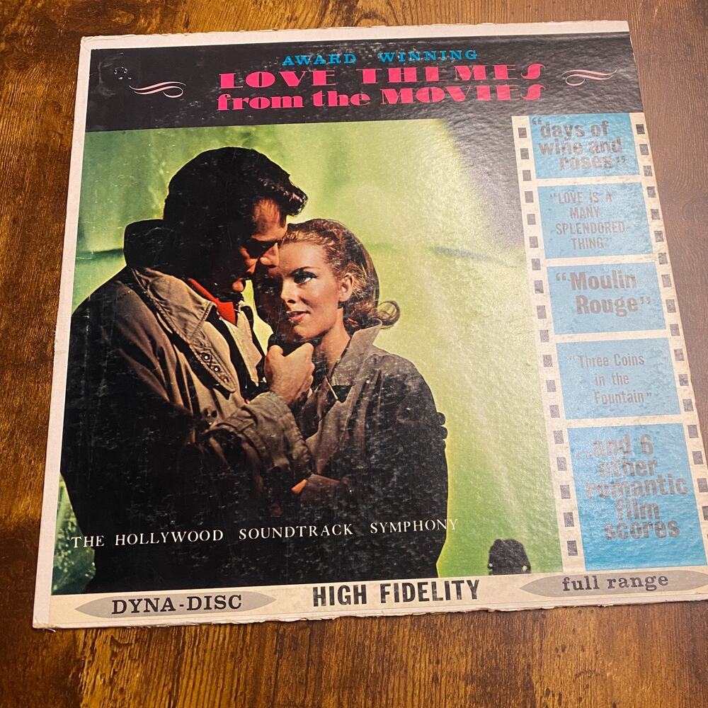 Award Winning Love Themes from the Movies Vinyl Record [CH-802]